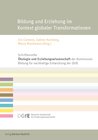 Buchcover Bildung und Erziehung im Kontext globaler Transformationen