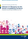 Buchcover Inklusion im Übergang von der Schule in Ausbildung und Beruf