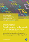 Buchcover International Developments in Research on Extended Education