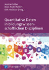 Buchcover Quantitative Daten in bildungswissenschaftlichen Disziplinen