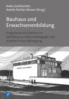 Buchcover Bauhaus und Erwachsenenbildung