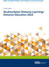 Buchcover Strukturdaten Distance Learning/Distance Education 2023