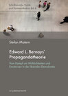 Buchcover Edward L. Bernays’ Propagandatheorie