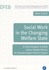 Buchcover Social Work in the Changing Welfare State