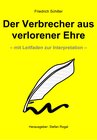 Buchcover Der Verbrecher aus verlorener Ehre