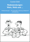 Buchcover Redewendungen: Wein, Weib und ...