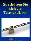 Buchcover So schützen Sie sich vor Taschendieben