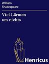 Buchcover Viel Lärmen um nichts