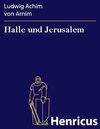 Buchcover Halle und Jerusalem