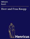Buchcover Herr und Frau Knopp