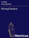 Buchcover Heimg'funden