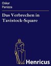 Buchcover Das Verbrechen in Tavistock-Square