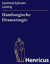 Buchcover Hamburgische Dramaturgie