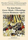 Buchcover Historische Erzählungen und Kriminalgeschichten: Vor dem Sturm / Grete Minde / Ellernklipp / Unterm Birnbaum / Quitt (Th