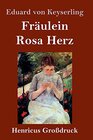 Buchcover Fräulein Rosa Herz (Großdruck)