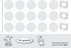 Buchcover Würfel, Sticker, Stempel - Sticker / Belobigungskärtchen für Kinder