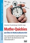 Buchcover Brigg: Mathematik / Mathe-Quikies zum Üben im Matheatikunterricht