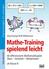 Buchcover Mathe-Training spielend leicht