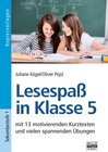 Buchcover Brigg: Deutsch / Lesespaß in Klasse 5