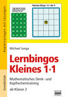 Buchcover Lernbingos Kleines 1 x 1