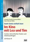 Buchcover Coole Comics einfach lesen / Im Kino mit Lea und Tim