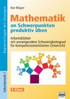 Buchcover Mathematik an Schwerpunkten produktiv üben / 9. Klasse - Kopiervorlagen mit Lösungen