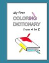 Buchcover My first Coloring Dictionary from A to Z