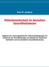 Buchcover Patientensicherheit im deutschen Gesundheitswesen
