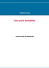 Buchcover Also sprach Gardobaldo