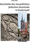 Buchcover Geschichte der neuzeitlichen jüdischen Gemeinde in Duderstadt
