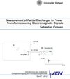 Buchcover Measurement of Partial Discharges in Power Transformers using Electromagnetic Signals