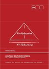 Buchcover Digitale Editionsformen - Teil 2: Befunde, Theorie und Methodik