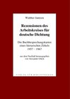 Buchcover Rezensionen des Arbeitskreises für deutsche Dichtung