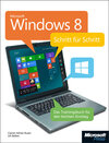 Buchcover Microsoft Windows 8 - Schritt für Schritt
