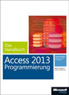 Buchcover Microsoft Access 2013 Programmierung - Das Handbuch