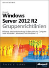 Buchcover Windows Server 2012 R2-Gruppenrichtlinien