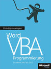 Buchcover Richtig Einsteigen: Word VBA-Programmierung. Für Microsoft Word 2007 - 2013