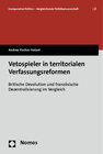 Buchcover Vetospieler in territorialen Verfassungsreformen