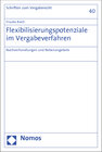 Buchcover Flexibilisierungspotenziale im Vergabeverfahren