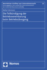 Buchcover Die Teilkündigung der Betriebsvereinbarung beim Betriebsübergang