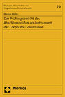 Buchcover Der Prüfungsbericht des Abschlussprüfers als Instrument der Corporate Governance