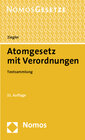 Buchcover Atomgesetz mit Verordnungen