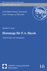Buchcover Hommage für F. A. Hayek