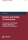 Buchcover Borders and Orders in Central Asia