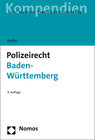 Buchcover Polizeirecht Baden-Württemberg