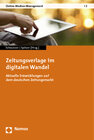 Buchcover Zeitungsverlage im digitalen Wandel