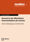 Buchcover Burnout in der öffentlichen Kommunikation der Schweiz