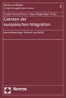 Buchcover Grenzen der europäischen Integration