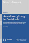 Buchcover Anwaltsvergütung im Sozialrecht