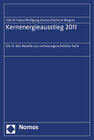 Buchcover Kernenergieausstieg 2011